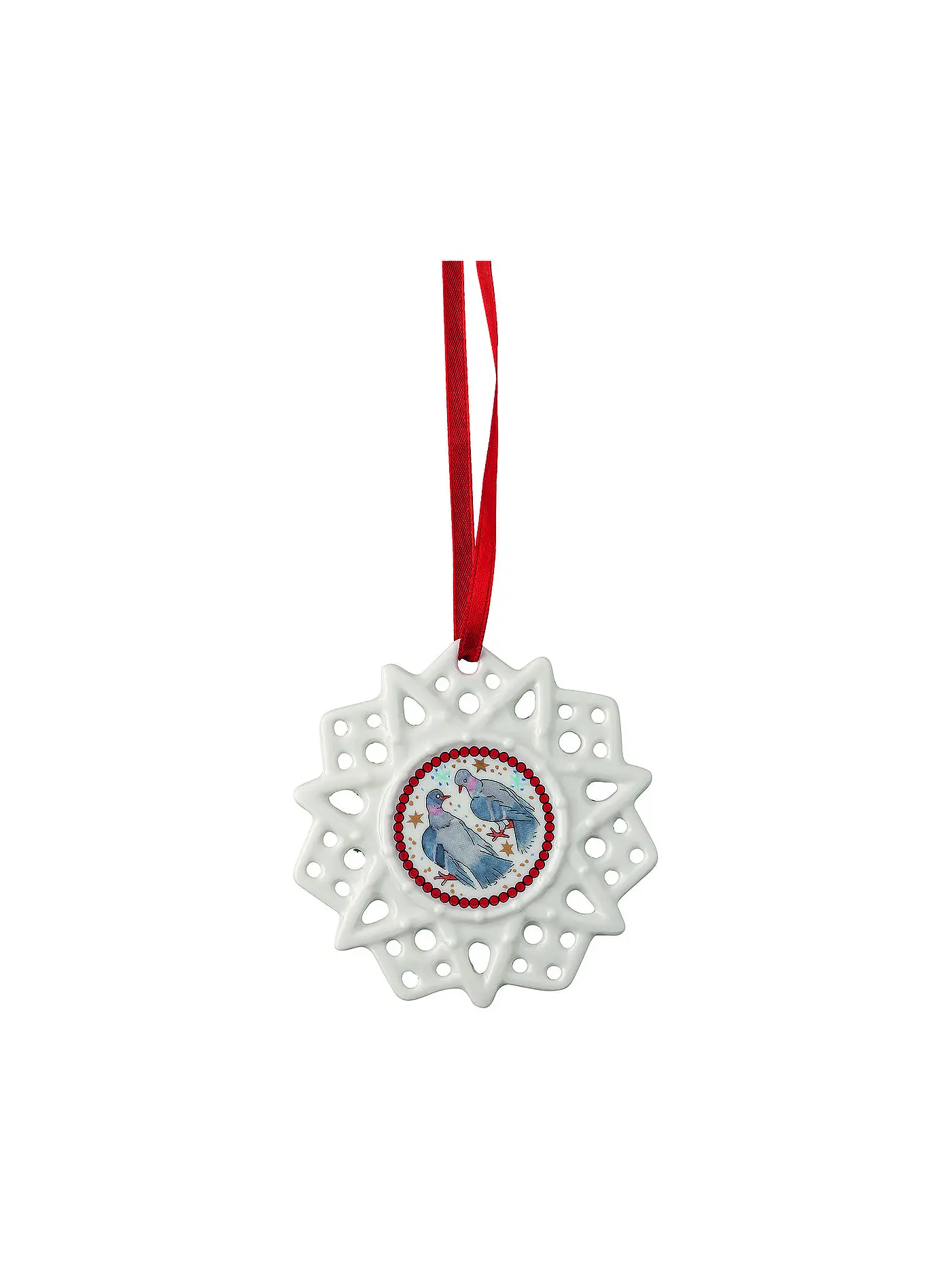 HUTSCHENREUTHER | Weihnachts Schmuckstern Taube | 